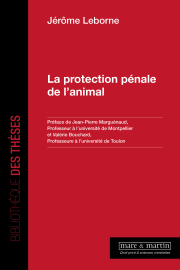 La protection pénale de l’animal